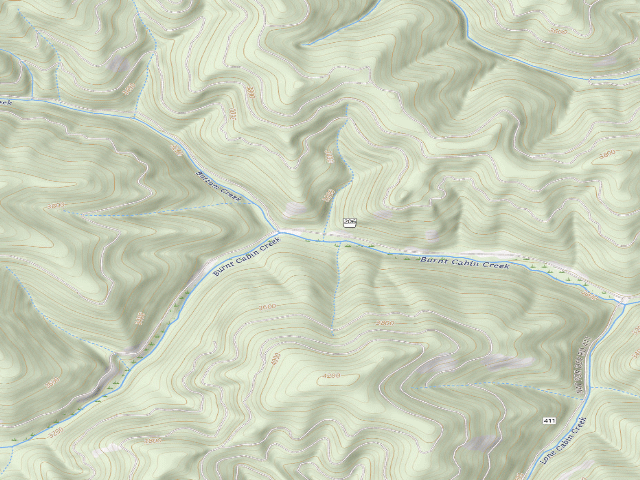 USGS topographic map of Mm 18.5 F.P. Disp Site #71A