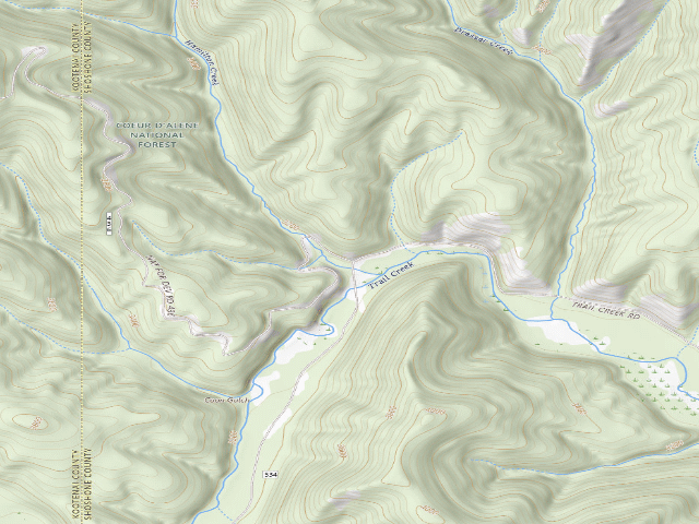 USGS topographic map of Mm 18.8 F.P. Disp Site #209
