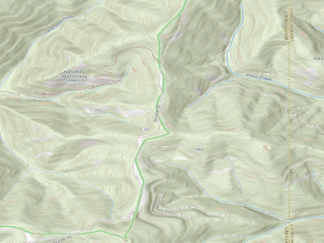 USGS topographic map of "Mm 18.8, Fp Disp Site #275"