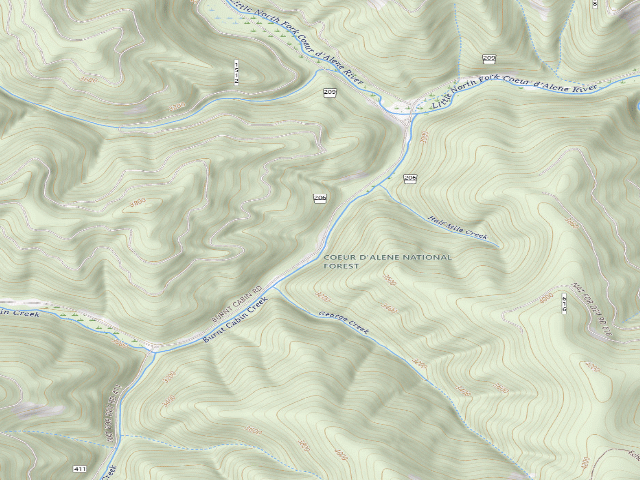 USGS topographic map of Mm 20.2 F.P. Disp Site #67