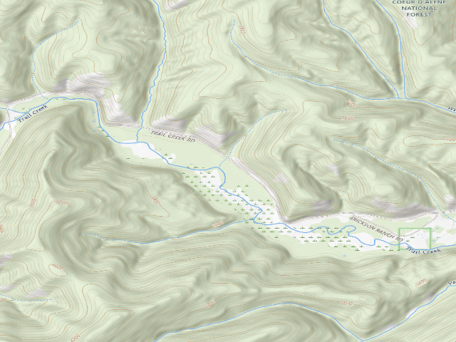 USGS topographic map of Mm 20 F.P. Disp Site #207