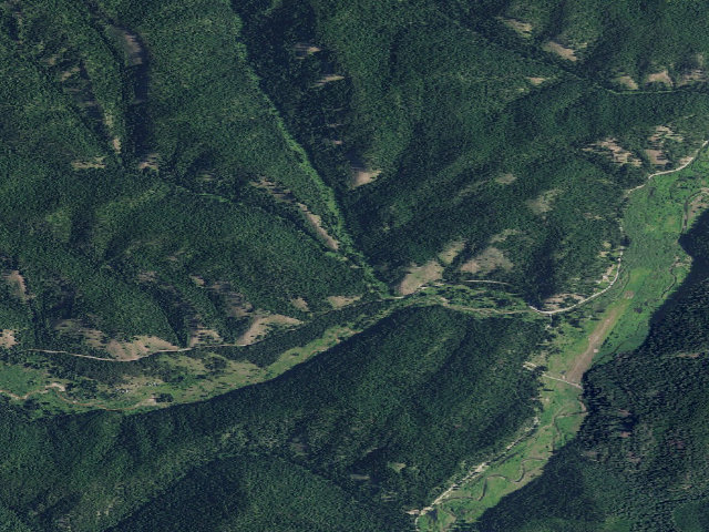 Aerial image of Mm 21.8 F.P. Disp Site #205C