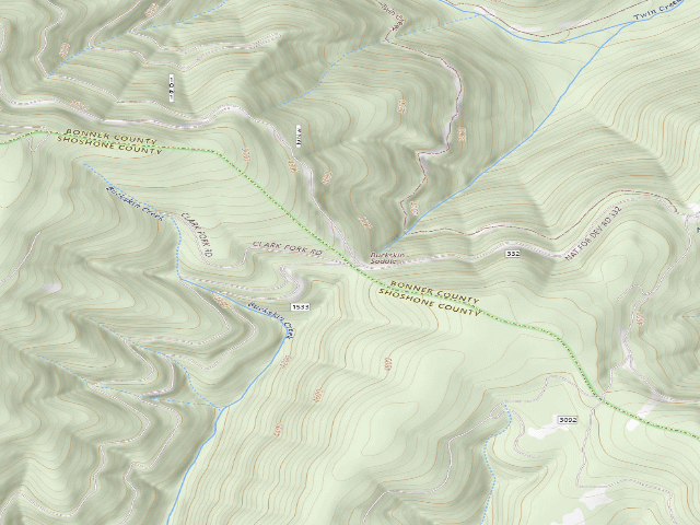 USGS topographic map of Mm 34; Fp Disp Site #264