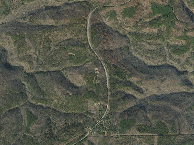 Aerial image of Moccasin Gap