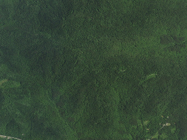 Aerial image of Mogan Ridge Roadside Dispersed Campsite 3 (Hoosier NF)