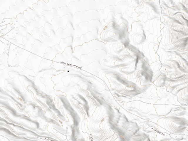USGS topographic map of Mohave County