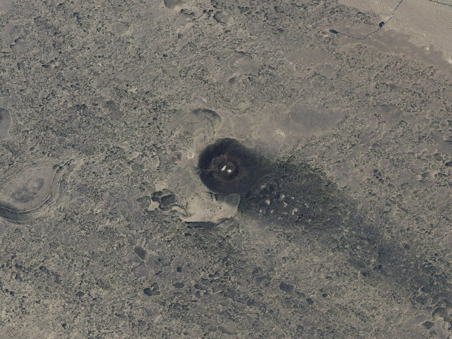 Aerial image of Mojave Trails National Monument