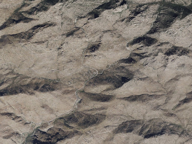 Aerial image of Molino Basin Campground