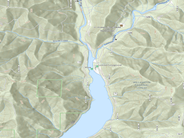 USGS topographic map of Mona