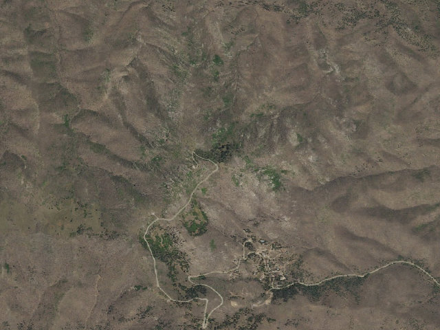 Aerial image of Monjeau Campground