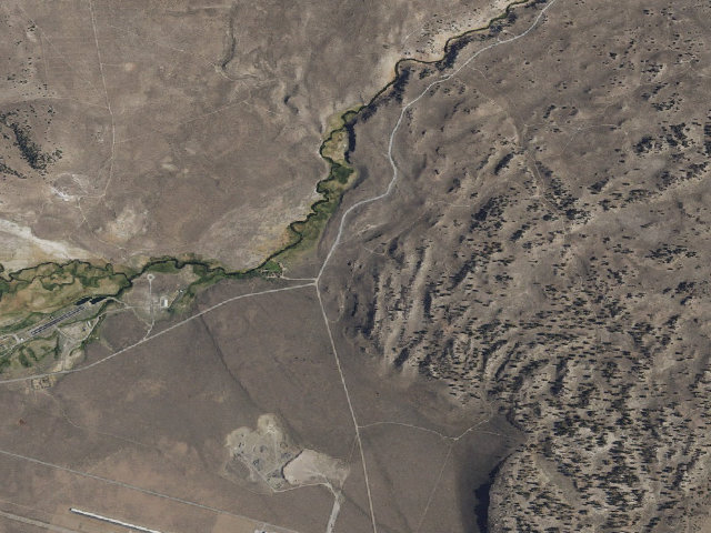 Aerial image of Mono County