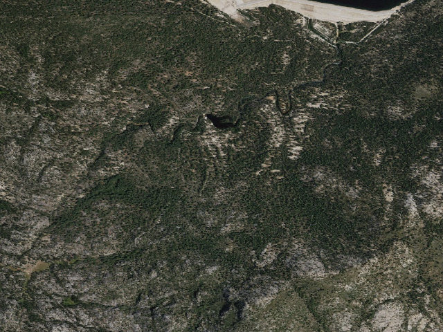 Aerial image of Mono Creek