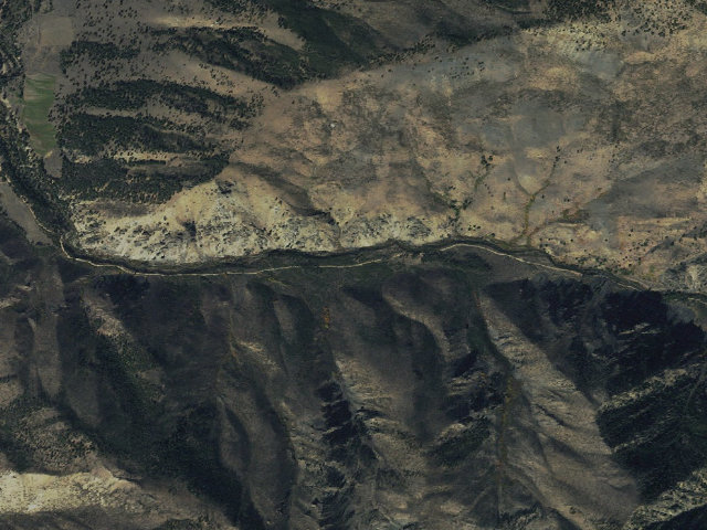 Aerial image of Monte Cristo Camping Area