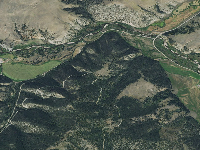 Aerial image of Montgomery Gulch Rd-001