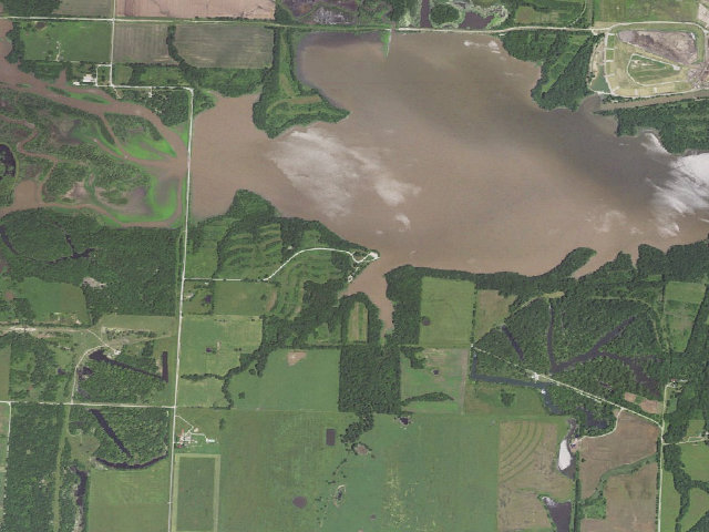 Aerial image of Montrose Conservation Area