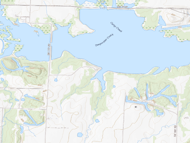 USGS topographic map of Montrose Conservation Area