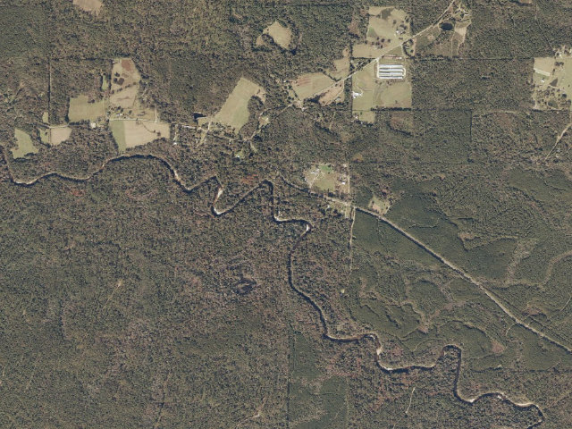 Aerial image of Moody's Landing - USFS