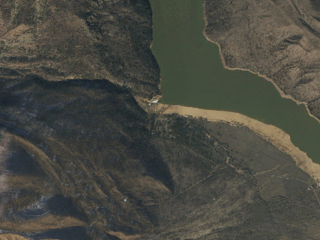 Aerial image of Moon Lake