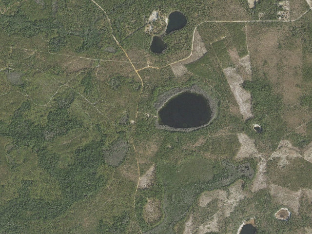 Aerial image of Moore Lake