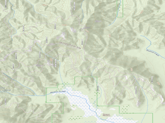 USGS topographic map of Moores-001