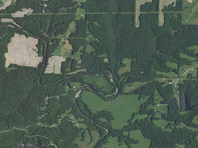 Aerial image of Moores Mill Access