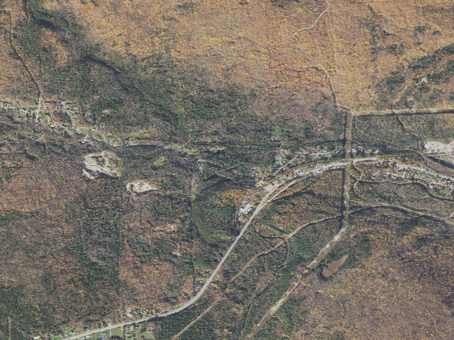 Aerial image of Moose Brook State Park