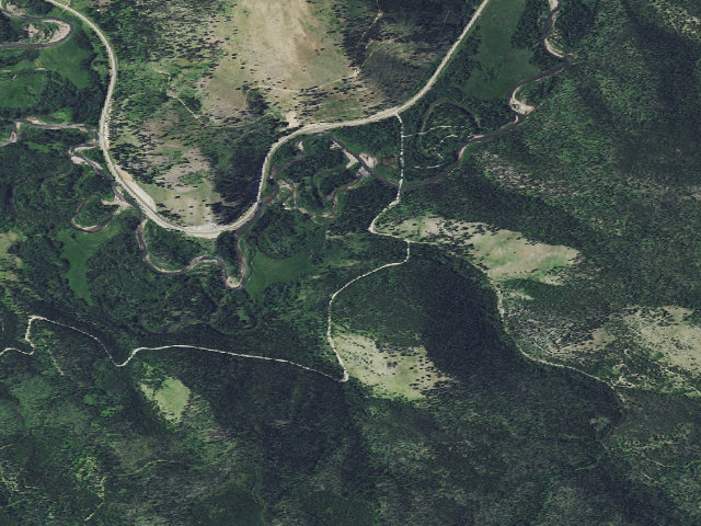 Aerial image of Moose Cr Rd 1163-003