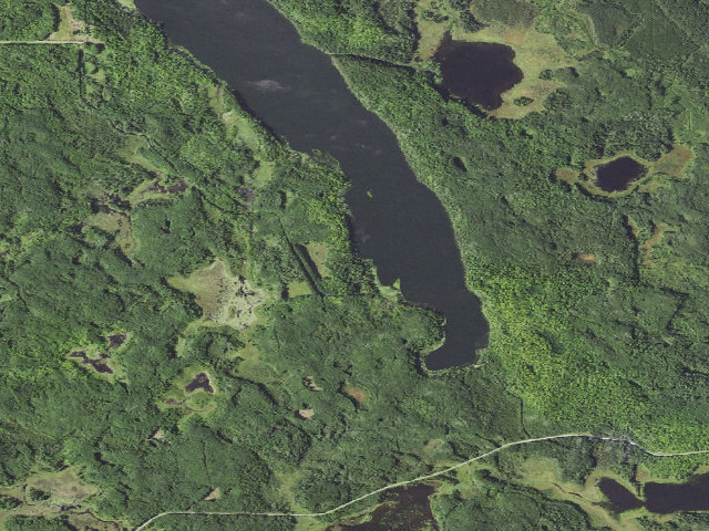 Aerial image of Moose Lake B42