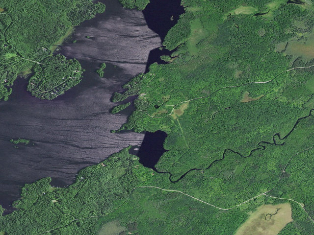 Aerial image of Moose Lake Cg