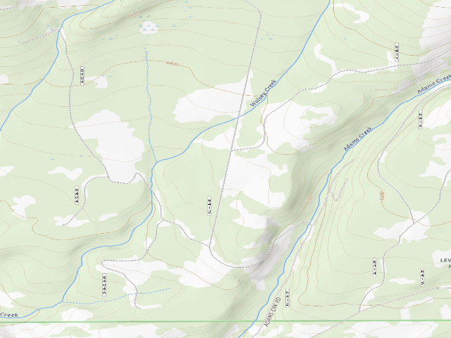 USGS topographic map of Moose Mountain-6412-07