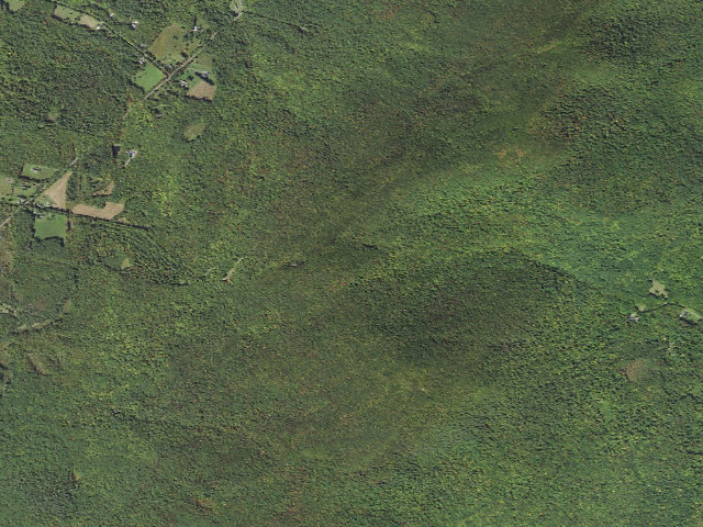 Aerial image of Moose Mountain Shelter