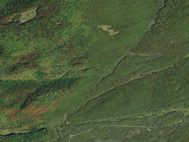Aerial image of Moose River Plains Campsite 67 (Moose River Plains Camping Area)