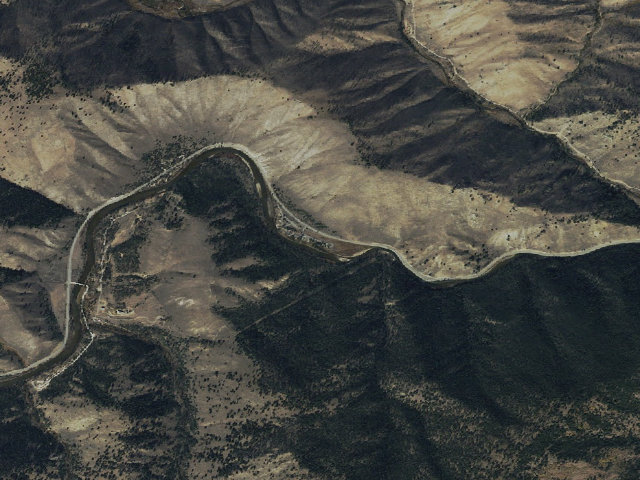 Aerial image of Mormon Bend Cg