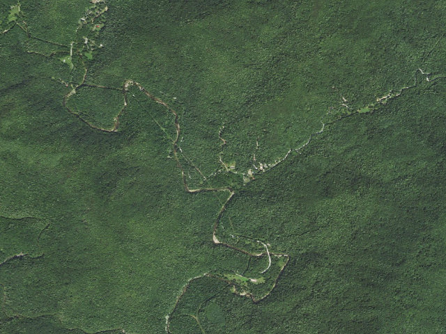 Aerial image of Mortimer Campground
