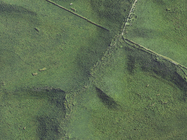 Aerial image of Moshannon State Forest roadside campsite Medix Run 002