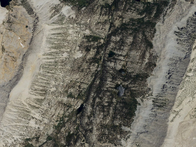 Aerial image of Mosquito Flat Backpacker Cg