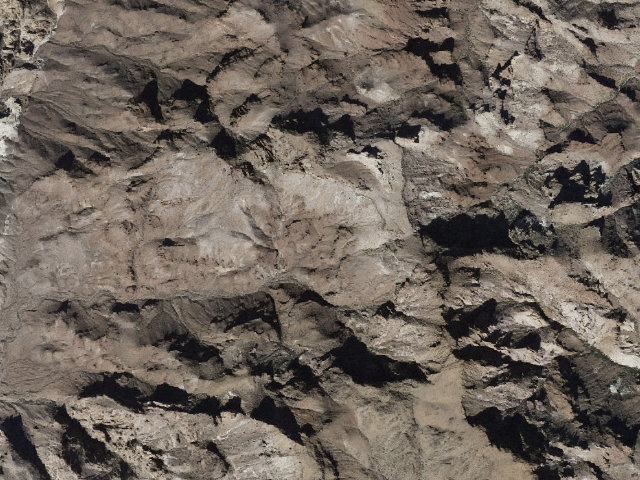 Aerial image of Mount Nutt Wilderness