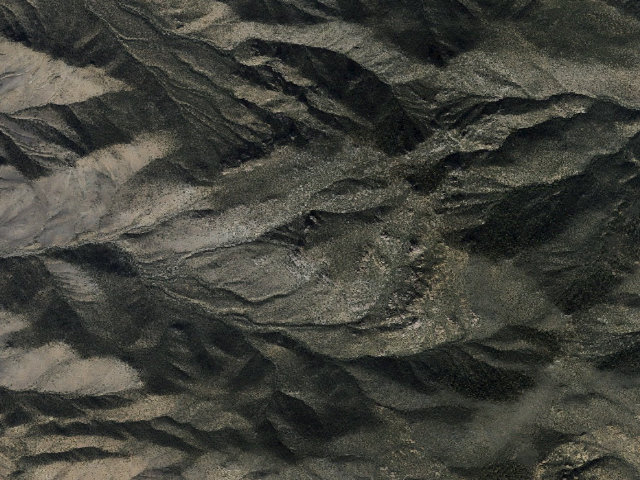 Aerial image of Mount Tipton Wilderness