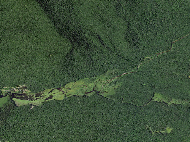 Aerial image of Mountain Home Road #1 (Ferris Lake Wild Forest)