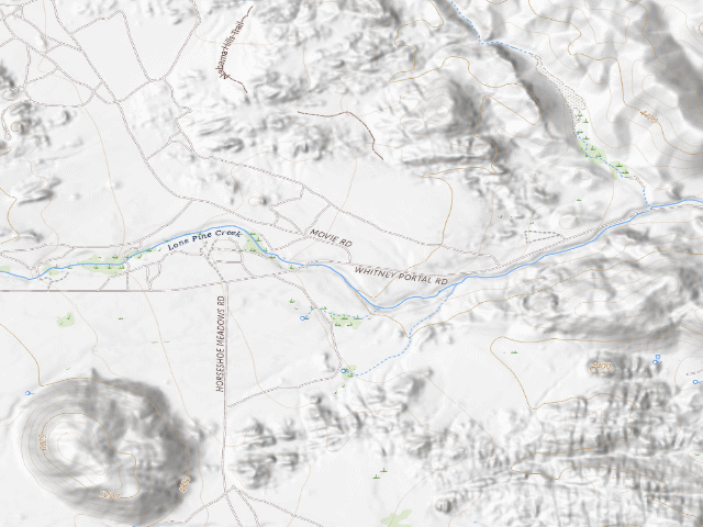 USGS topographic map of Movie Road