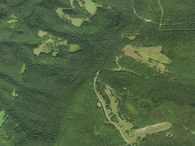 Aerial image of Mower Basin Dispersed