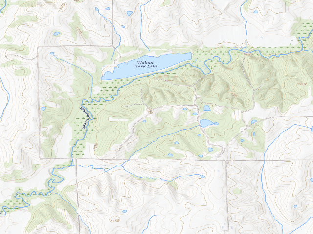 USGS topographic map of Mt Ayr WMA