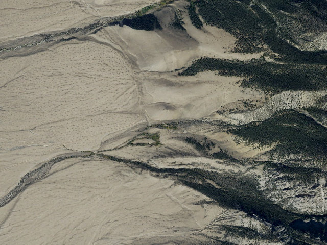 Aerial image of Mt. Borah Trailhead And Camping Area