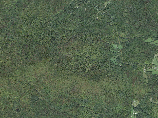 Aerial image of Mt. Mansfield State Forest - French Hill primitive camping area