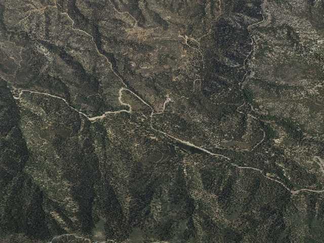 Aerial image of Mt. Oak Campground