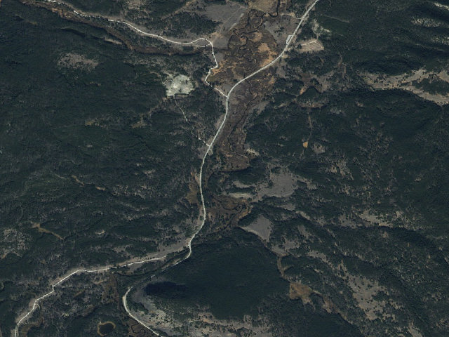 Aerial image of Mud Pit
