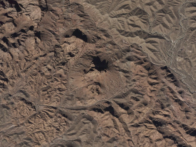 Aerial image of Muggins Mountain Wilderness