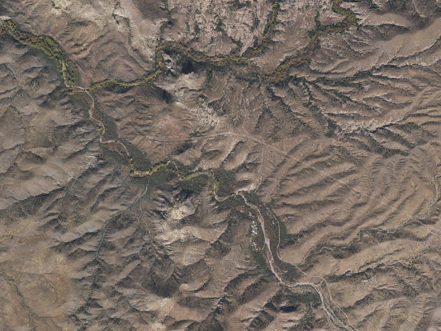 Aerial image of Muleshoe Ranch