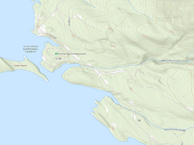 USGS topographic map of Murray Gravel Pit