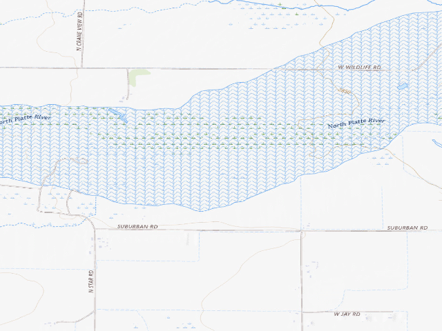 USGS topographic map of Muskrat Run WMA